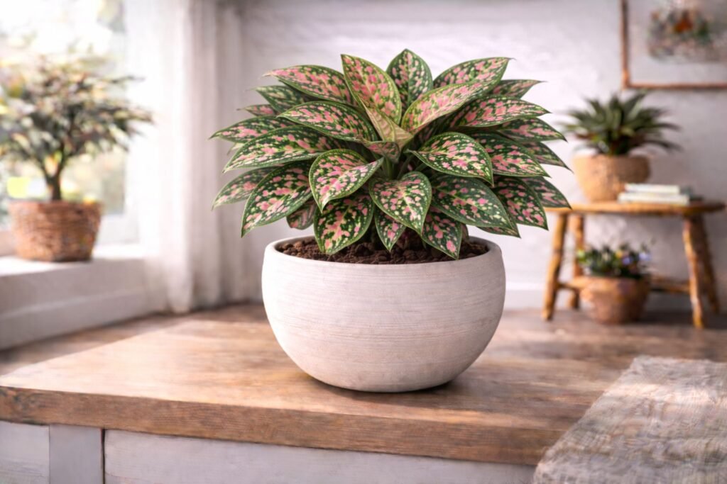 Aglaonema Pink Dalmatian